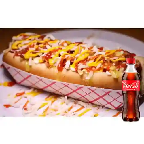Super Perro Ranchero Mexicano +Cocacola Org 400ml
