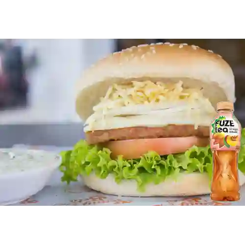 Combo Especial. + Fuze Tea Durazno 500 ml