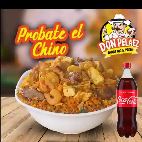 Probate el Chino 3 Porciones +Cocacola Org 1,5 l