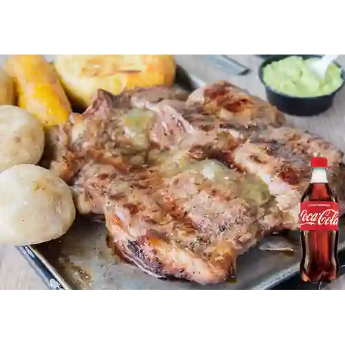 Combo Churrasco + Gaseosa Coca-Cola