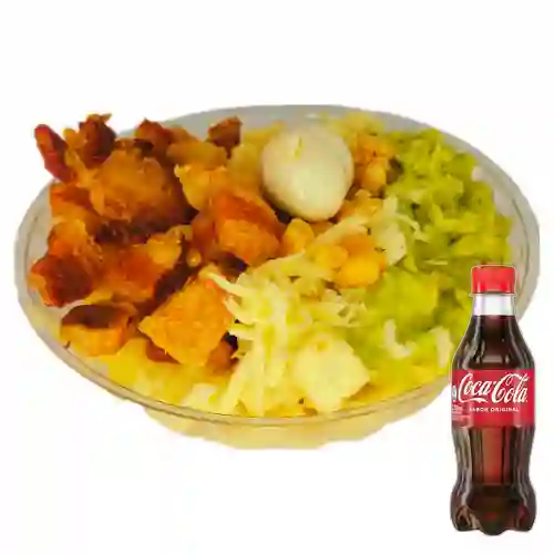 Combo Papas Chicharrón + Coca Cola Original 250 ml