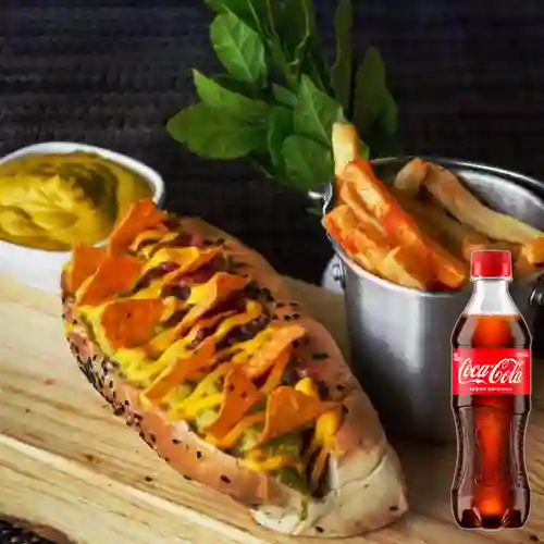 Chordog mexicano+coca cola origi 400ml