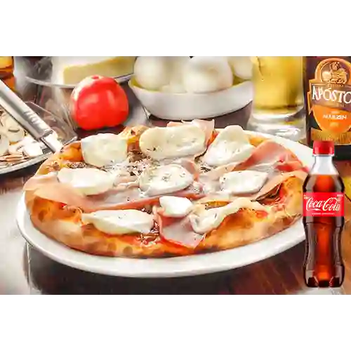 Combo Pizza Bufalissima + Coca Cola Original 400 ml