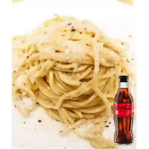 Combo Spaguetti Caccio&Pepe +Cocacola S/az 300ML