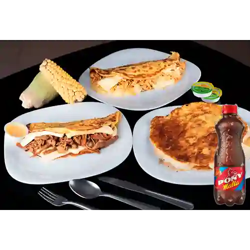 Combo Chócolo con Carne + Pony Malta 300 ml