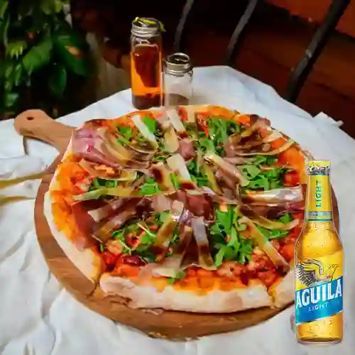 Combo Pizza Parma + Aguila Light 350 ml