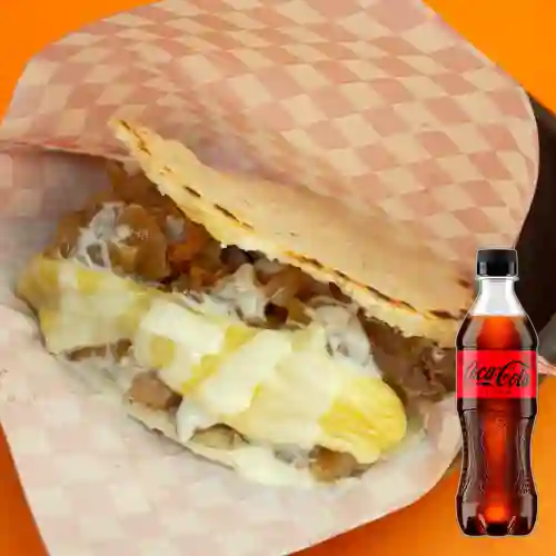 Combo Arepa Nojoda! + Coca-Cola ZERO 400ml