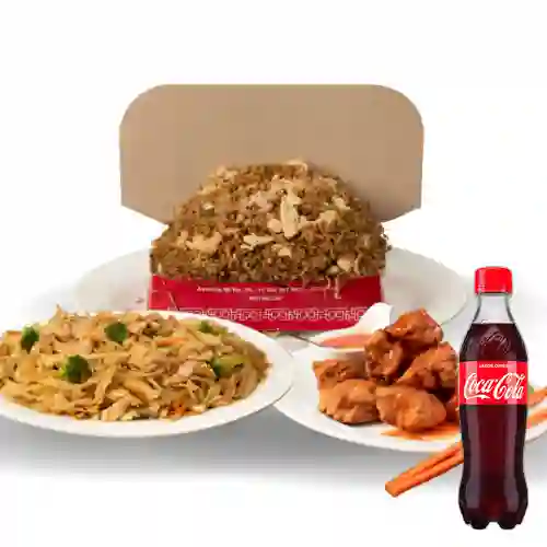 Combinado Especial Agridulce +Cocacola Org 400ml