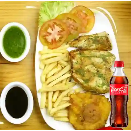 Combo Pechuga a la Plancha + Coca Cola Original 400 ml