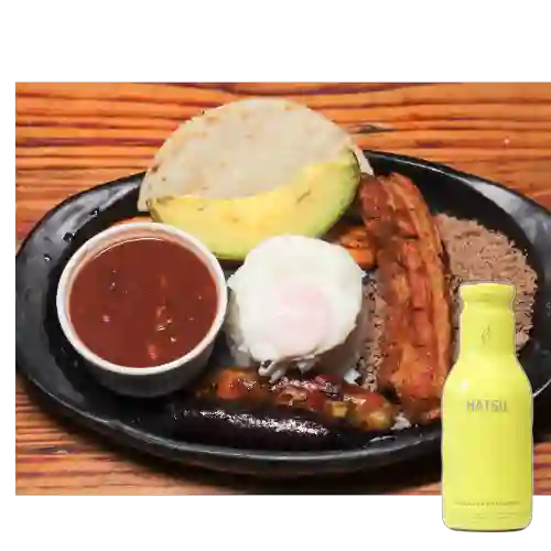 Combo Bandeja Paisa + Hatsu Amarillo 400 ml
