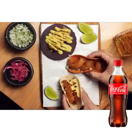 Combo Arma Tu Tripleta + Coca Cola Original 400 ml