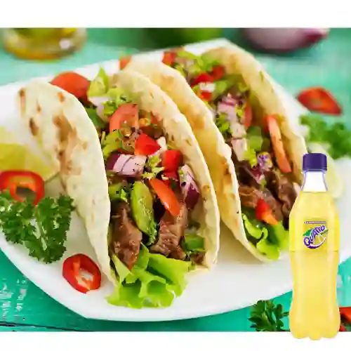 Combo Tacos + Quatro 400 ml