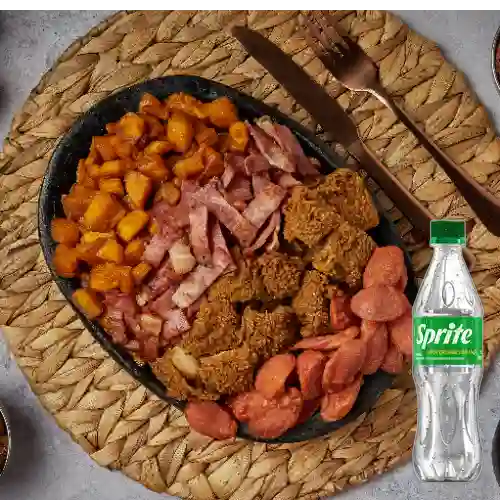 Combo Salchi Crispy + Sprite Original 400ml