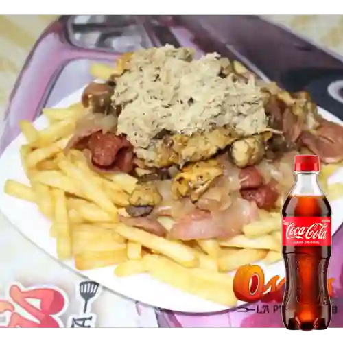 Combo Papas Oscar's + Coca Cola Original 400 ml