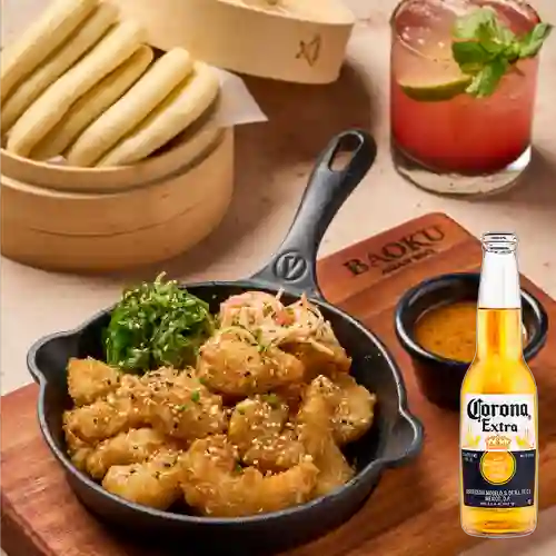 Combo Bao Ten Del Mar + Corona 330 ml