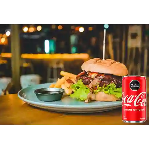 Combo Hamburguesa Sigurd + Coca Cola Original 235 ml