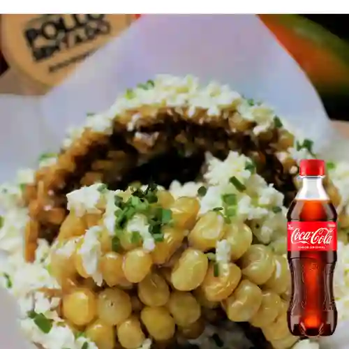 Combo Chicharrón de Mazorca + Coca Cola 400 ml