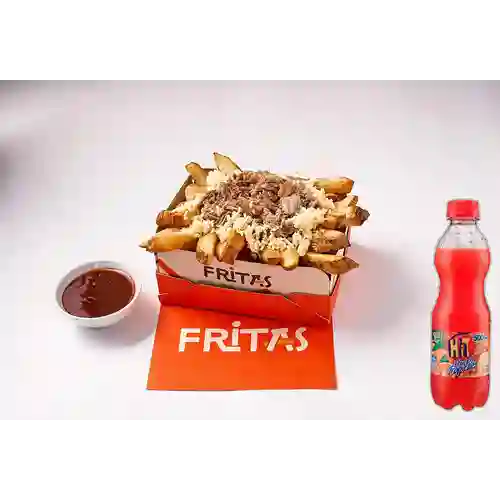 Combo Papas Amañadas + Hit Frutas Tropicales 500 ml