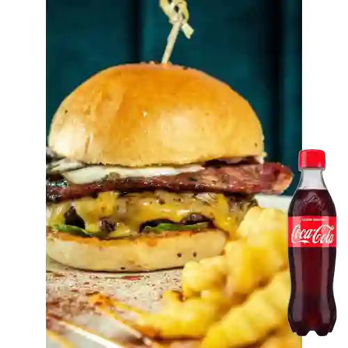 Combo Burger Argentina + Coca - Cola 400ml