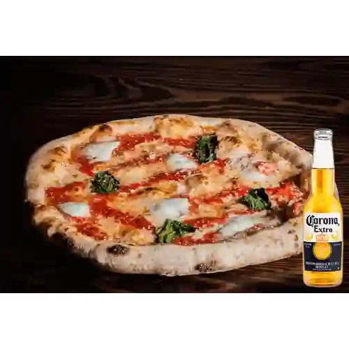 Combo Jamón y Queso + Corona 330 ml
