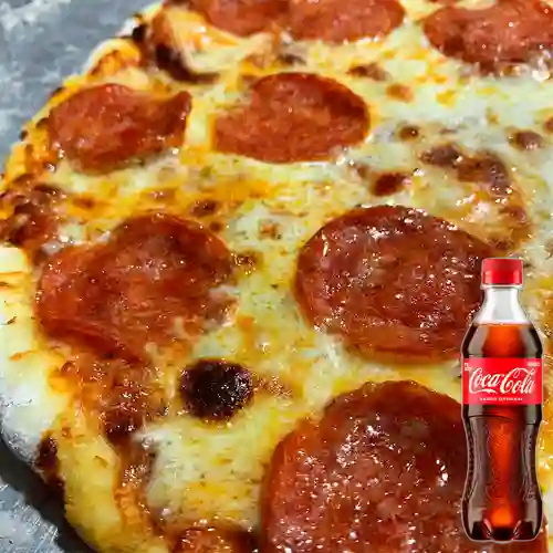 Combo Pizza Pepperoni + Coca-Cola