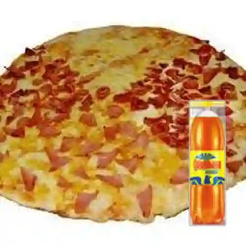 Combo Pizza Extragrande + Colombiana 2 l