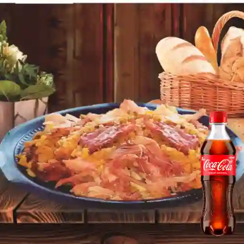 Combo Lechona 400 gr + Coca Cola Original 400 ml