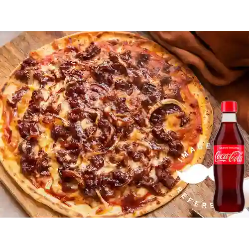 Combo Pizza Barbacoa + Coca-Cola Sabor Original 350 ml