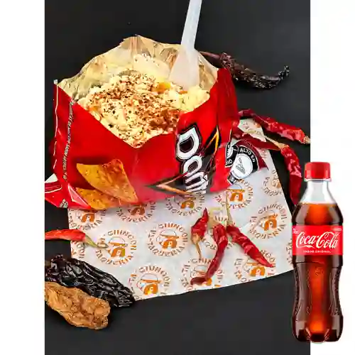 Combo Doritos Ta Chingon + Coca Cola Original 400 ml