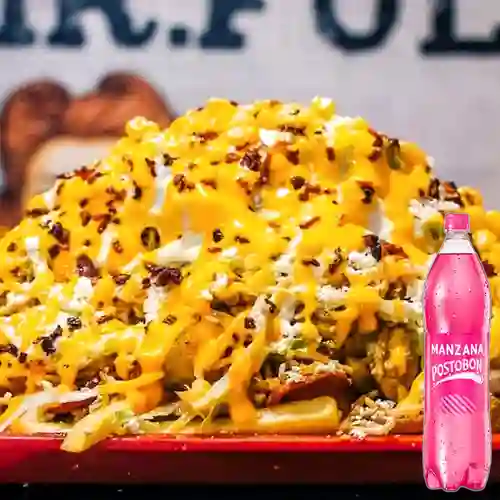 Combo Mr Familiar + Postobón Manzana 1.5 L