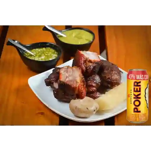 Combo Plato Mixto + Poker 330 ml
