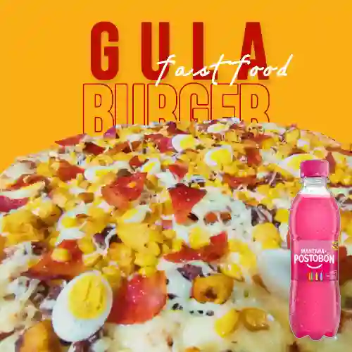 Combo Pizza Gula S + Manzana 250 ml