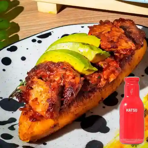 Combo Maduro Costilla BBQ + Hatsu Frutos Rojos 400 ml