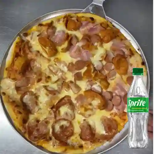 Combo Pizza Ranchera + Sprite Original 400 ml