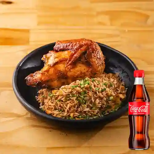 Combo Personal con Chaufa + Coca Cola Original 300ML
