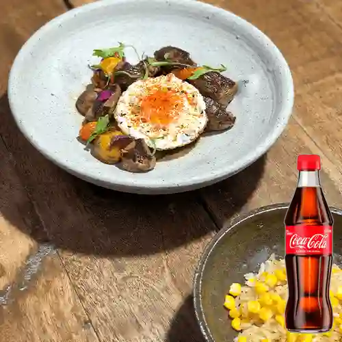 Combo Lomo Saltado + Coca Cola Original 300ML