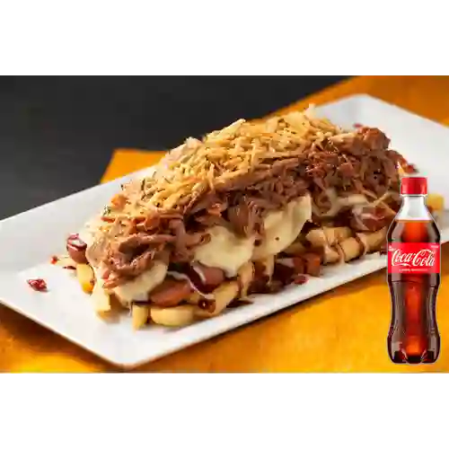 Combo Salchipapa Super + Coca Cola Original 400 ml