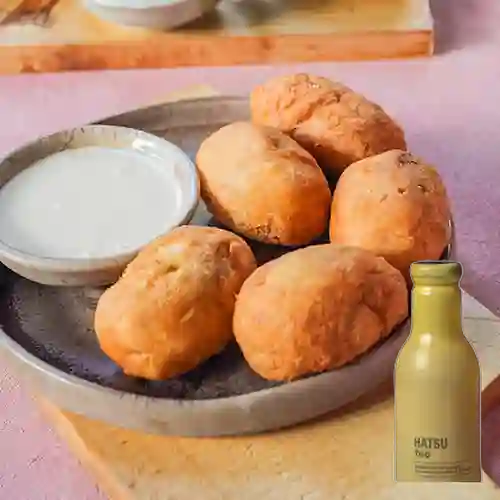 Combo Carimañolas + Té Frio Hatsu