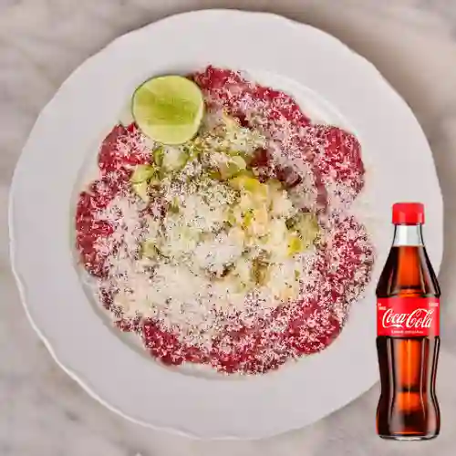 Combo Carpaccio Primi + Coca Cola Original 300ML
