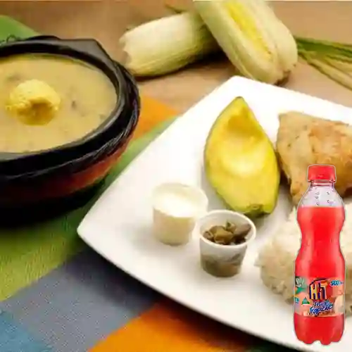 Combo Ajiaco + Hit Frutas Tropicales 500 ml