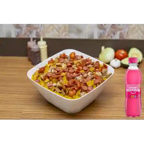 Combo Arroz de mi Rancho + Postobón Manzana 250 ml