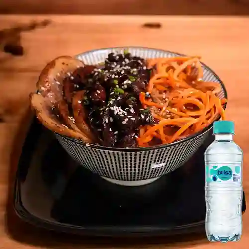 Combo Ramen de Res + Brisa Sin Gas 280ML