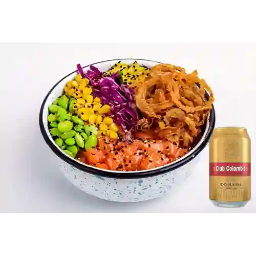Combo Kane Bowl + Club col. Dorada Lta 330ml