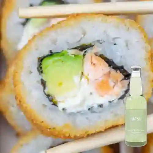 Combo Salmon Tempura +Hatsu Sandía&Albahaca 300ml