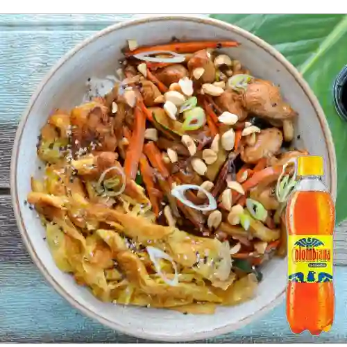 Combo Bowl Pollo Teriyaki + Colombiana 250 ml