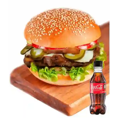 Combo Hamburguesa Enchilada + Gaseosa 250 Ml