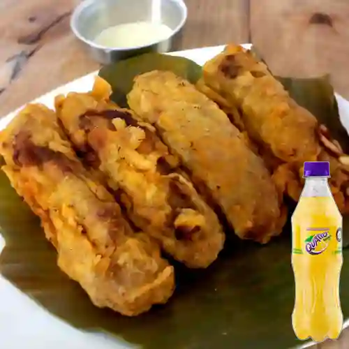 Combo Maduros Aborrajados X3 + Quatro Original 400ML