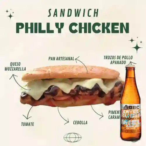 Combo Philly Chicken + BBC Cajicá Miel 330 ml