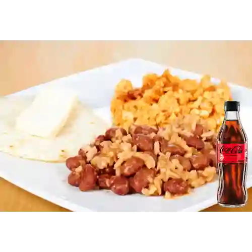 Combo Calentao Sencillo + Coca Cola Sin Azúcar 300ML
