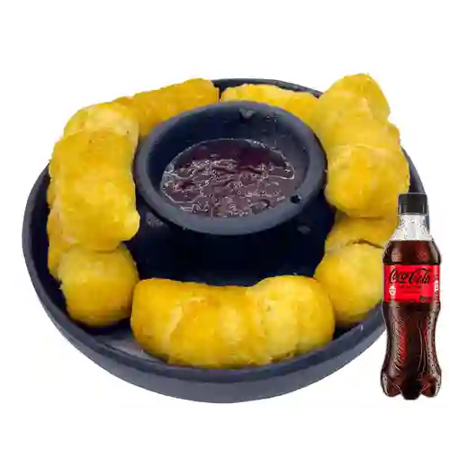 Combo Deditos de Queso + Coca Cola Sin Azúcar 400 ml